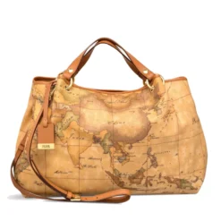 Borsa Donna Grande a Mano con Tracolla 1A Classe Alviero Martini linea Geo Classic N147