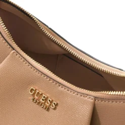 Borsa Donna Hobo a Spalla GUESS Linea Amorette colore Beige