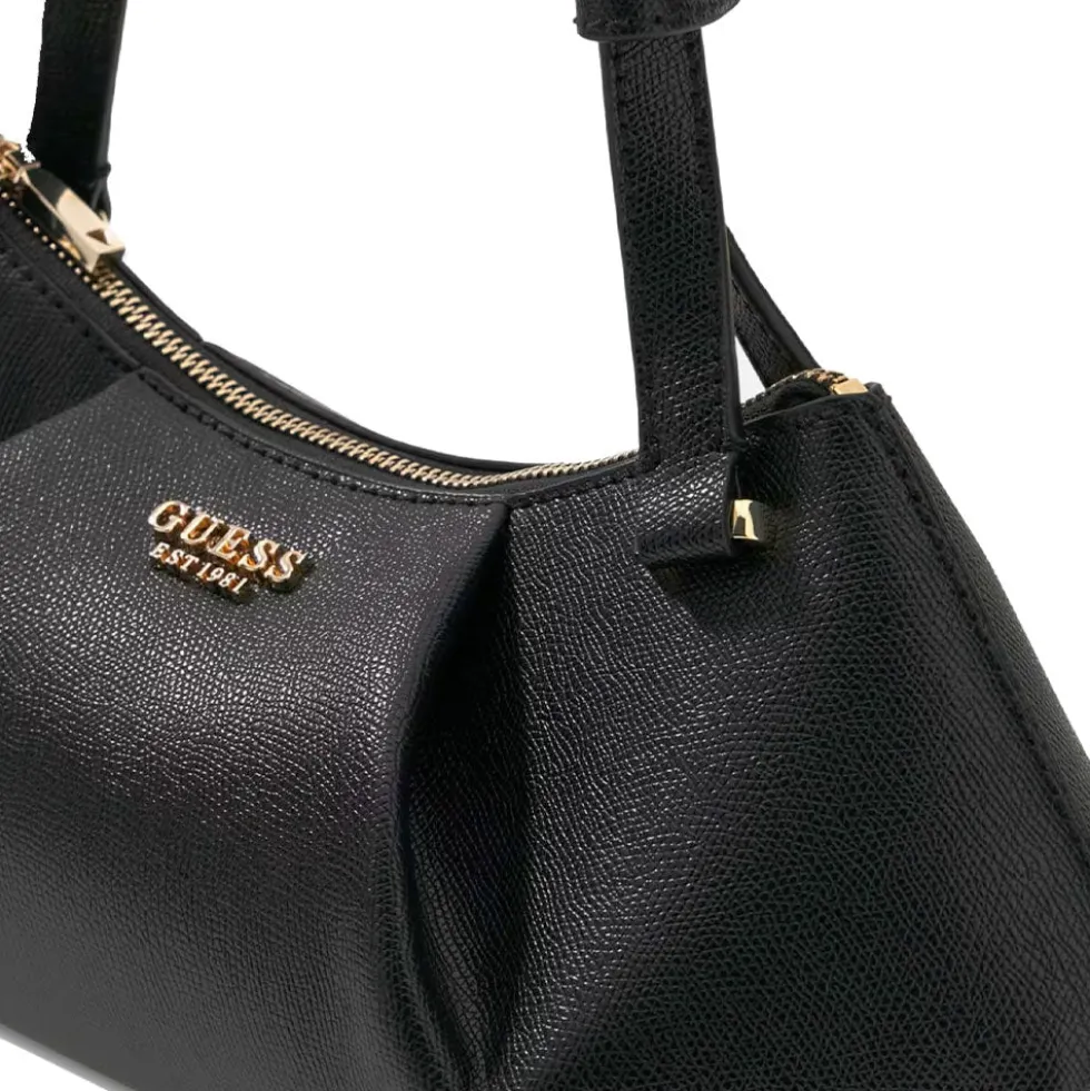 Borsa Donna Hobo a Spalla GUESS Linea Amorette colore Nero