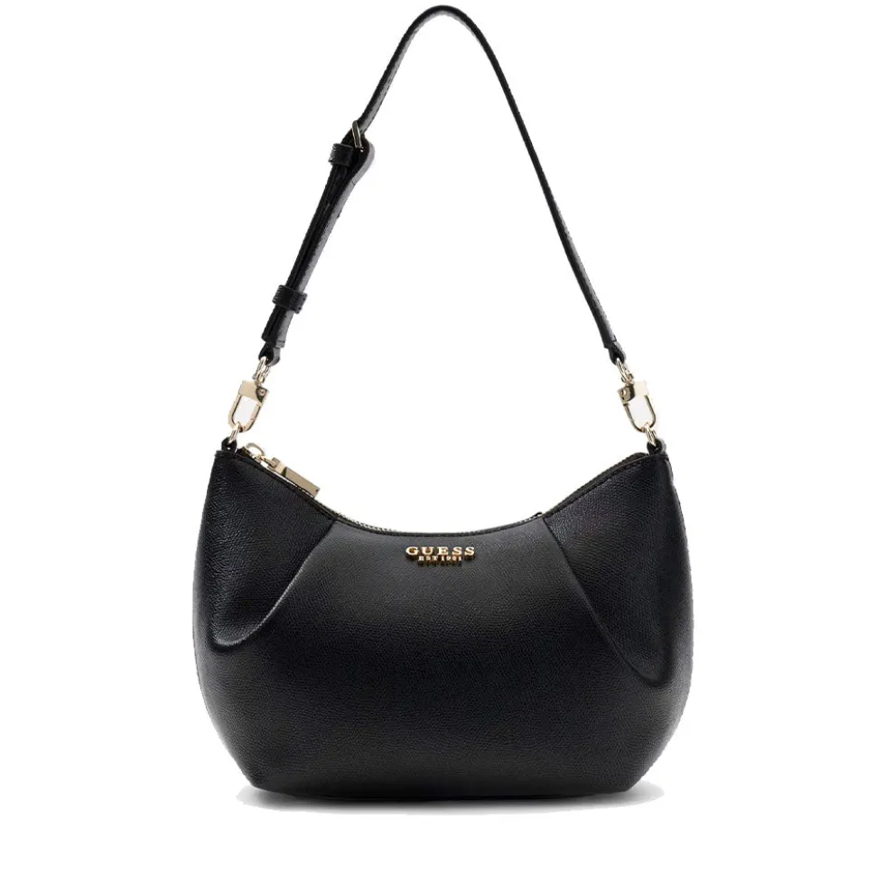 Borsa Donna Hobo a Spalla GUESS Linea Amorette colore Nero
