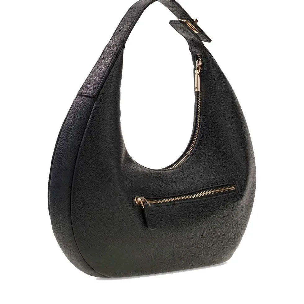 Borsa Donna Hobo a Spalla GUESS Linea Evie colore Nero