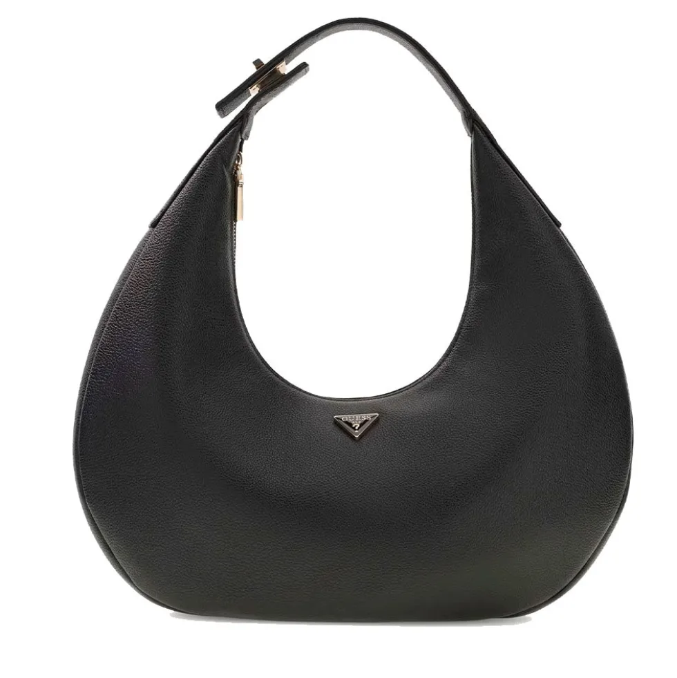 Borsa Donna Hobo a Spalla GUESS Linea Evie colore Nero