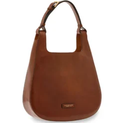 Borsa Donna Hobo a Spalla THE BRIDGE in Pelle Marrone linea Lucia