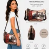Borsa Donna Hobo Bag a Tracolla Y NOT YES-628 Stampa Flower River