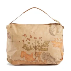 Borsa Donna Hobo con Tracolla 1A Classe Alviero Martini linea Geo Soft colore Geo Classic S014