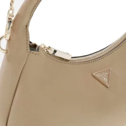 Borsa Donna Hobo Mini a Mano GUESS Linea Gilda Colore Beige