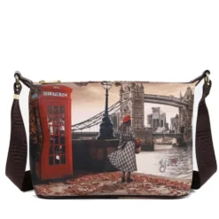 Borsa Donna Hobo Y NOT a Tracolla YES-592 London Bridge