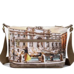 Borsa Donna Hobo Y NOT a Tracolla YES-592 Lost in Rome