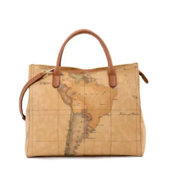 Borsa Donna Media a Mano con Tracolla 1A Classe Alviero Martini linea Geo Classic E004