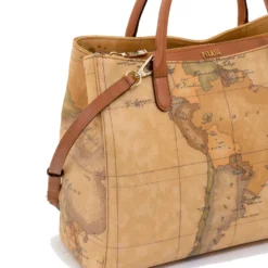 Borsa Donna Media a Mano con Tracolla 1A Classe Alviero Martini linea Geo Classic E004