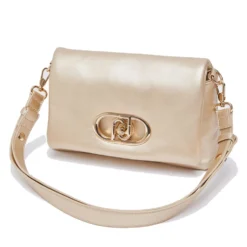 Borsa Donna Media a Spalla LIU JO Better linea La Puffy Oro Chiaro