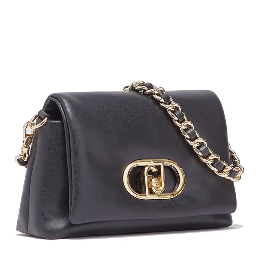 Borsa Donna Media a Spalla LIU JO Better linea La Puffy Nera