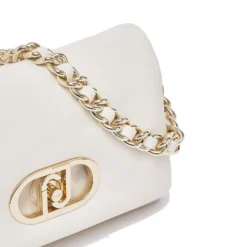 Borsa Donna Media a Spalla LIU JO Better linea La Puffy color Crema