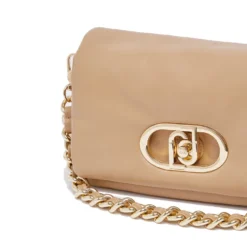 Borsa Donna Media a Spalla LIU JO Better linea La Puffy color Cammello