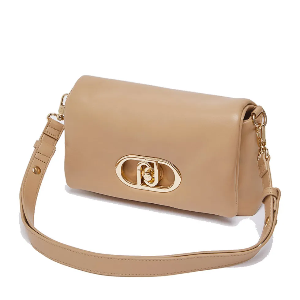 Borsa Donna Media a Spalla LIU JO Better linea La Puffy color Cammello