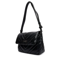 Borsa Donna Media a Spalla LIU JO Matelassè Nera