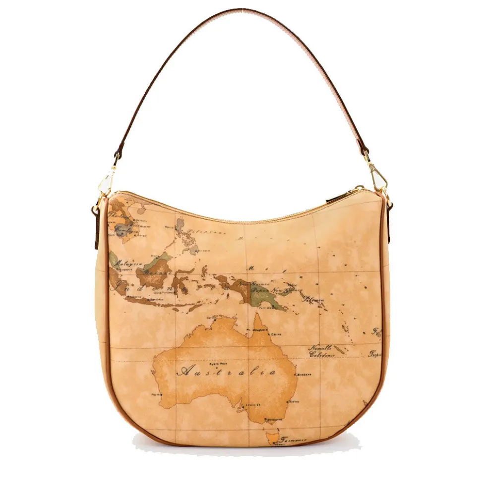 Borsa Donna Mezzaluna a Spalla 1A Classe Alviero Martini linea Geo Classic E068