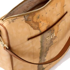 Borsa Donna Mezzaluna a Spalla 1A Classe Alviero Martini linea Geo Classic E068