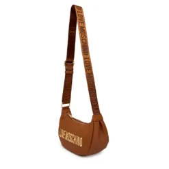 Borsa Donna Mezzaluna con Tracolla LOVE MOSCHINO linea Bold Bag Marrone