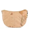 Borsa Donna Mezzaluna Grande 1A Classe Alviero Martini linea Soft Petals in Tessuto Soft Geo Classic e Nero LE54