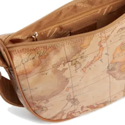 Borsa Donna Mezzaluna Piccola 1A Classe Alviero Martini linea Geo Soft colore Geo Classic S006