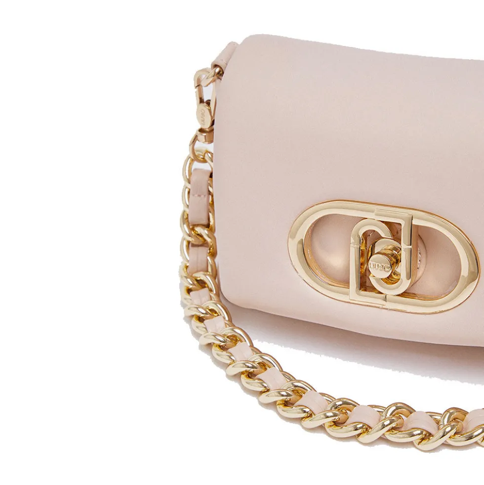 Borsa Donna Mini a Spalla LIU JO Better linea La Puffy color Rosy Beige