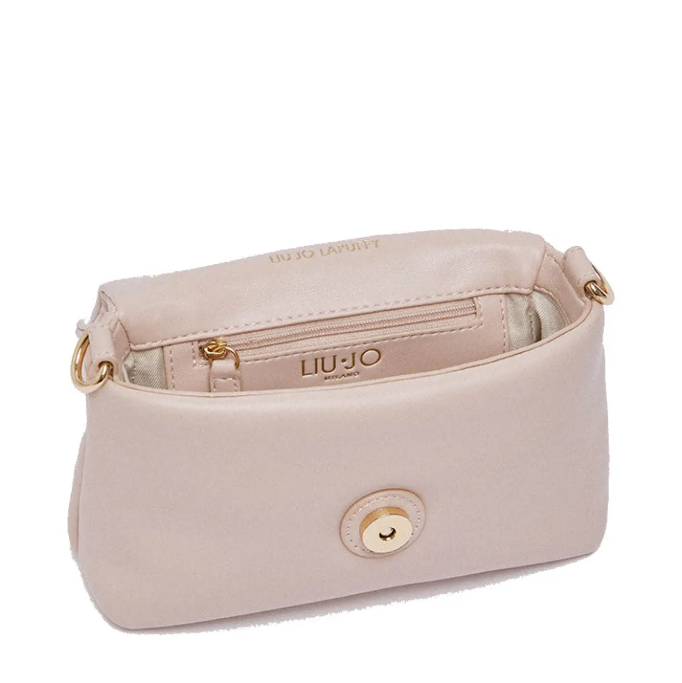 Borsa Donna Mini a Spalla LIU JO Better linea La Puffy color Rosy Beige