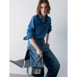 Borsa Donna Mini a Spalla LIU JO Better linea La Puffy Nero