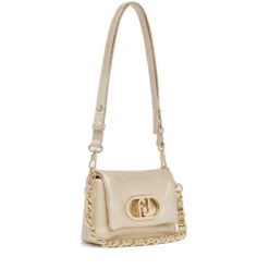 Borsa Donna Mini a Spalla LIU JO Better linea La Puffy Oro Chiaro