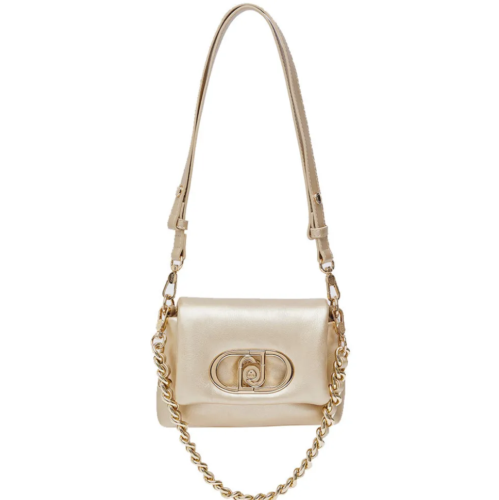 Borsa Donna Mini a Spalla LIU JO Better linea La Puffy Oro Chiaro