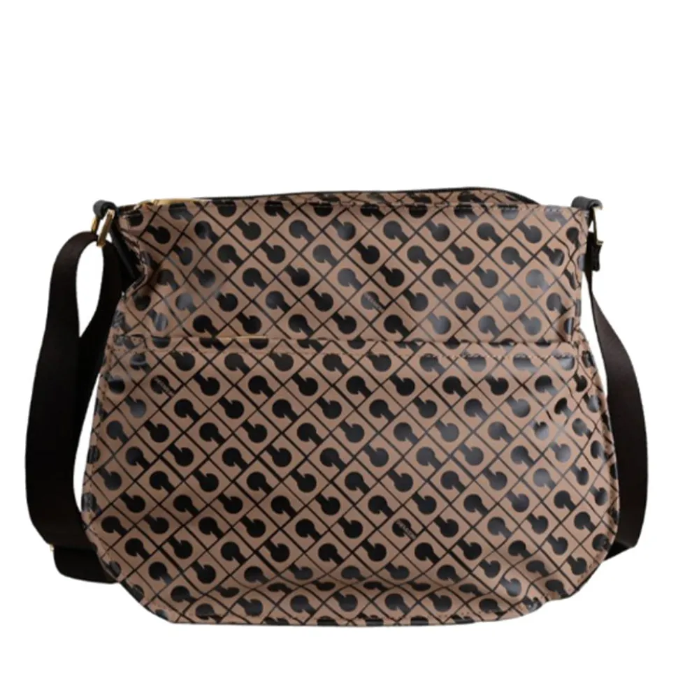 Borsa Donna Piccola a Tracolla GHERARDINI in Tessuto Softy Colore Toffee