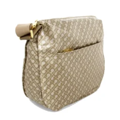 Borsa Donna Piccola a Tracolla GHERARDINI in Tessuto Softy Colore Creta