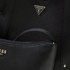 Borsa Donna Shopper a Spalla GUESS Linea Darcy Colore Nero