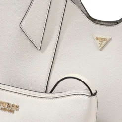 Borsa Donna Shopper a Spalla GUESS Linea Darcy Colore Stone