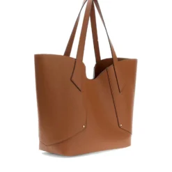 Borsa Donna Shopper a Spalla GUESS Linea Darcy Colore Cognac