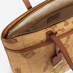 Borsa Donna Shopper con Tasca 1A Classe Alviero Martini linea Geo Classic E018