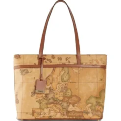 Borsa Donna Shopper con Tasca 1A Classe Alviero Martini linea Geo Classic E018
