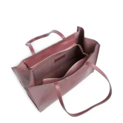 Borsa Donna Shopper THE BRIDGE Linea Mirra in Pelle Viola Orchidea