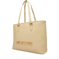 Borsa Donna Shopping LOVE MOSCHINO linea Bold Bag color Burro