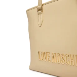Borsa Donna Shopping LOVE MOSCHINO linea Bold Bag color Burro