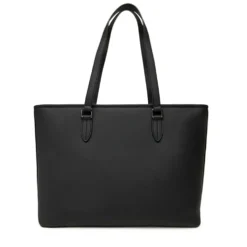 Borsa Donna Shopping LOVE MOSCHINO linea Bold Bag colore Nero e Nikel