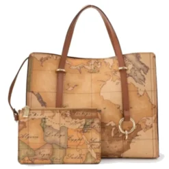 Borsa Donna Shopping Sfoderata 1A Classe Alviero Martini Linea Geo Classic E039