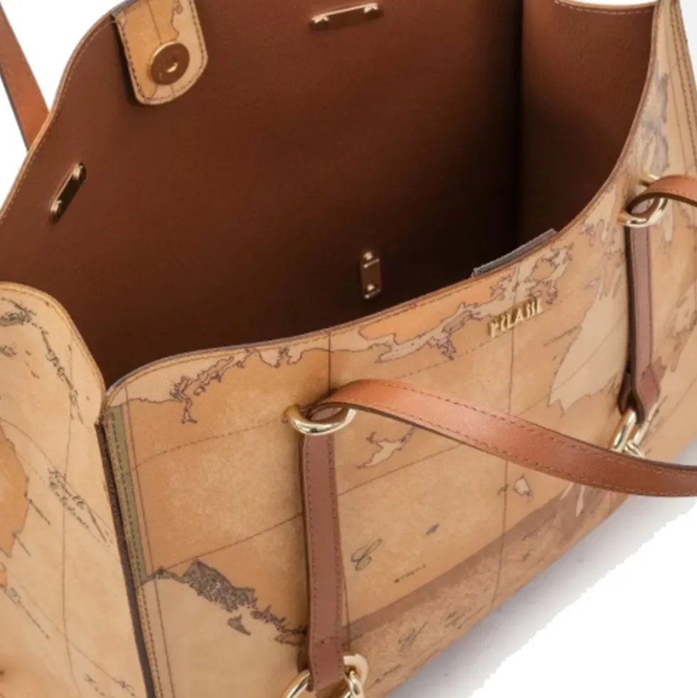 Borsa Donna Shopping Sfoderata 1A Classe Alviero Martini Linea Geo Classic E039