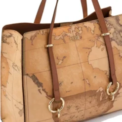 Borsa Donna Shopping Sfoderata 1A Classe Alviero Martini Linea Geo Classic E039