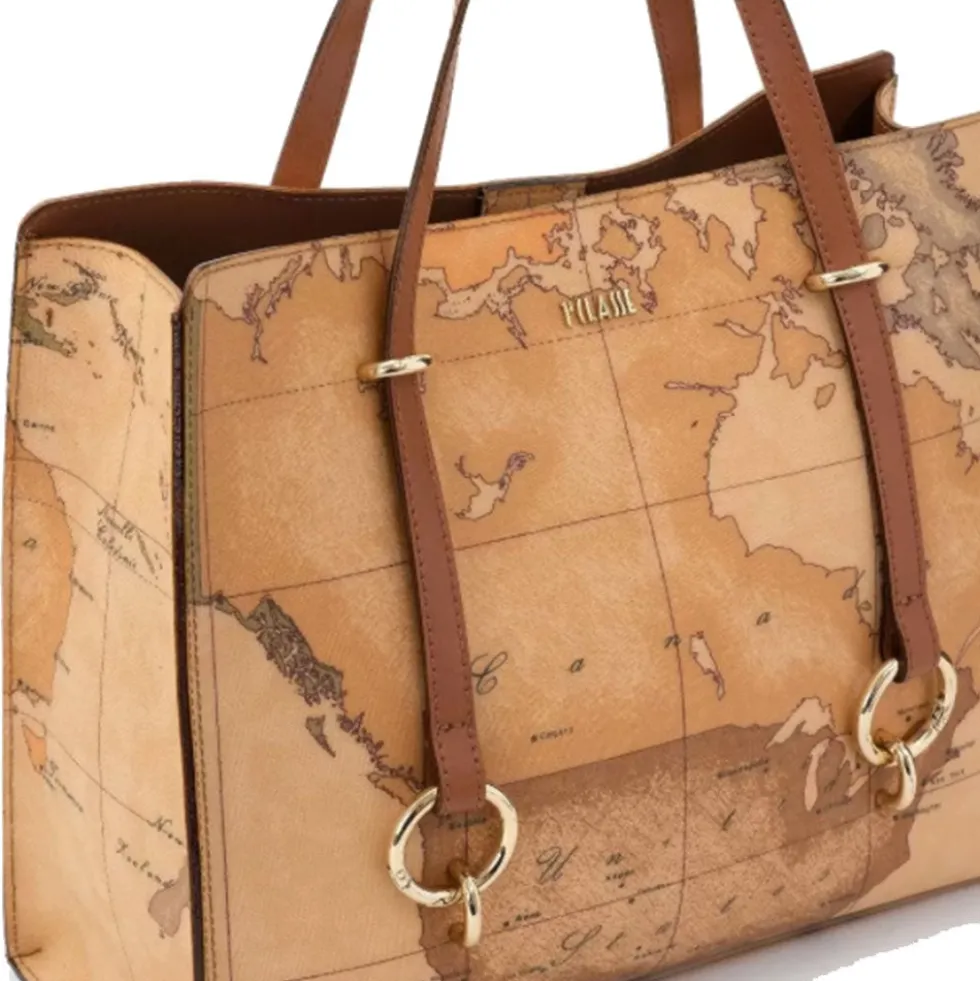 Borsa Donna Shopping Sfoderata 1A Classe Alviero Martini Linea Geo Classic E039