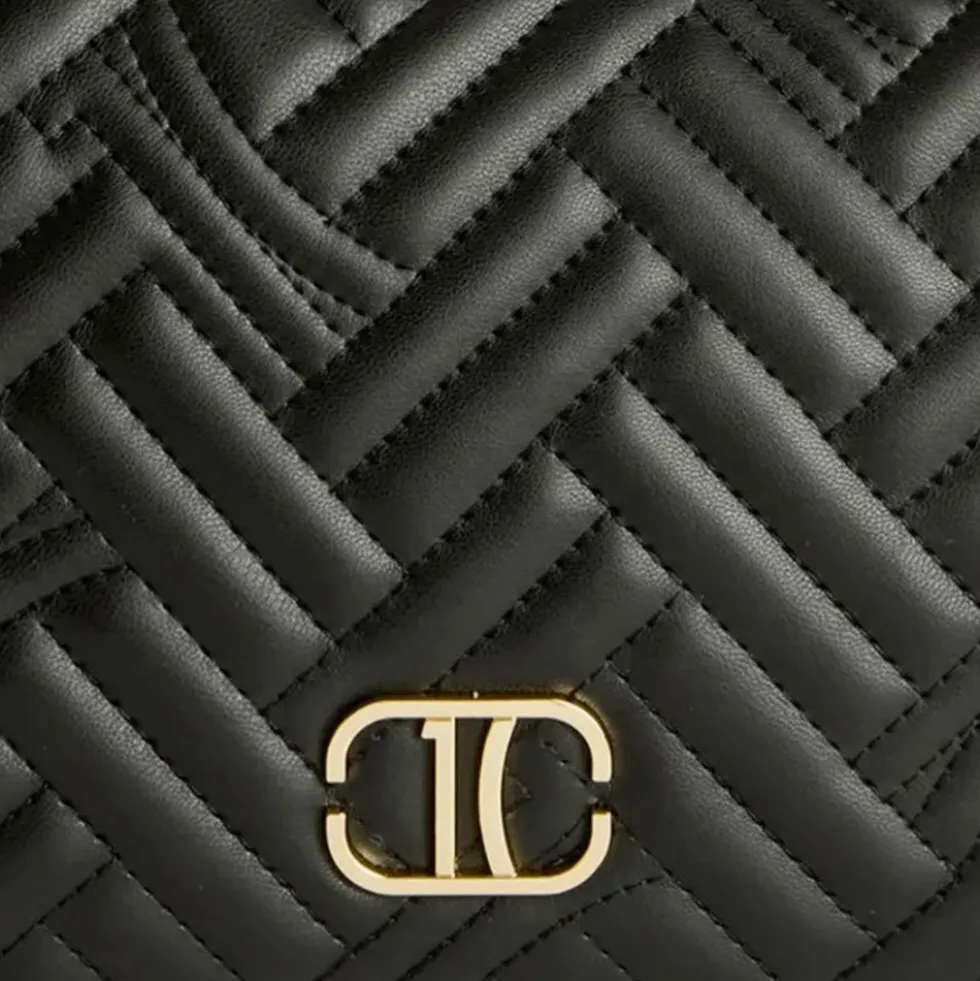 Borsa Donna Sottospalla 1A Classe Alviero Martini linea 1C Matelassé Nera LD10