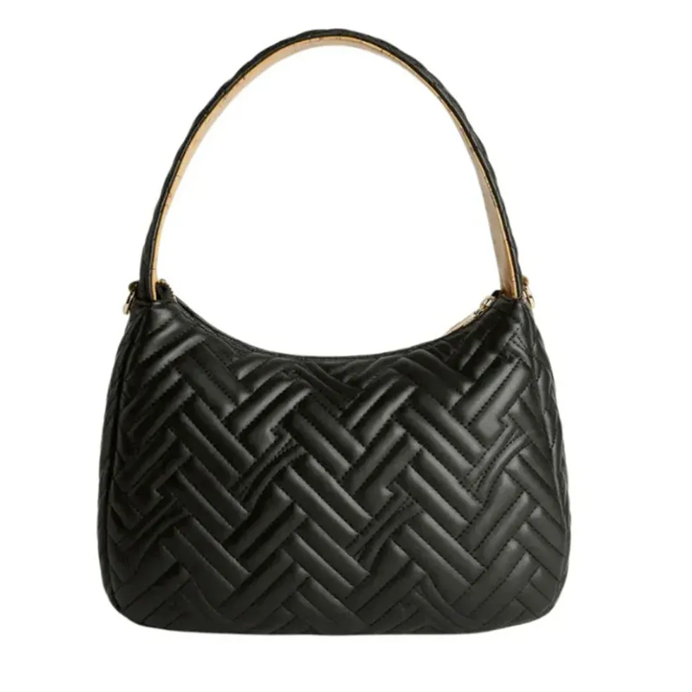 Borsa Donna Sottospalla 1A Classe Alviero Martini linea 1C Matelassé Nera LD10