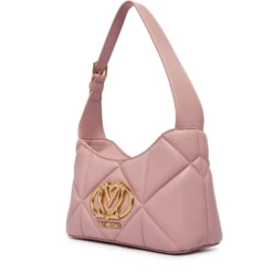 Borsa Donna Sottospalla LOVE MOSCHINO linea Embossed Rosa