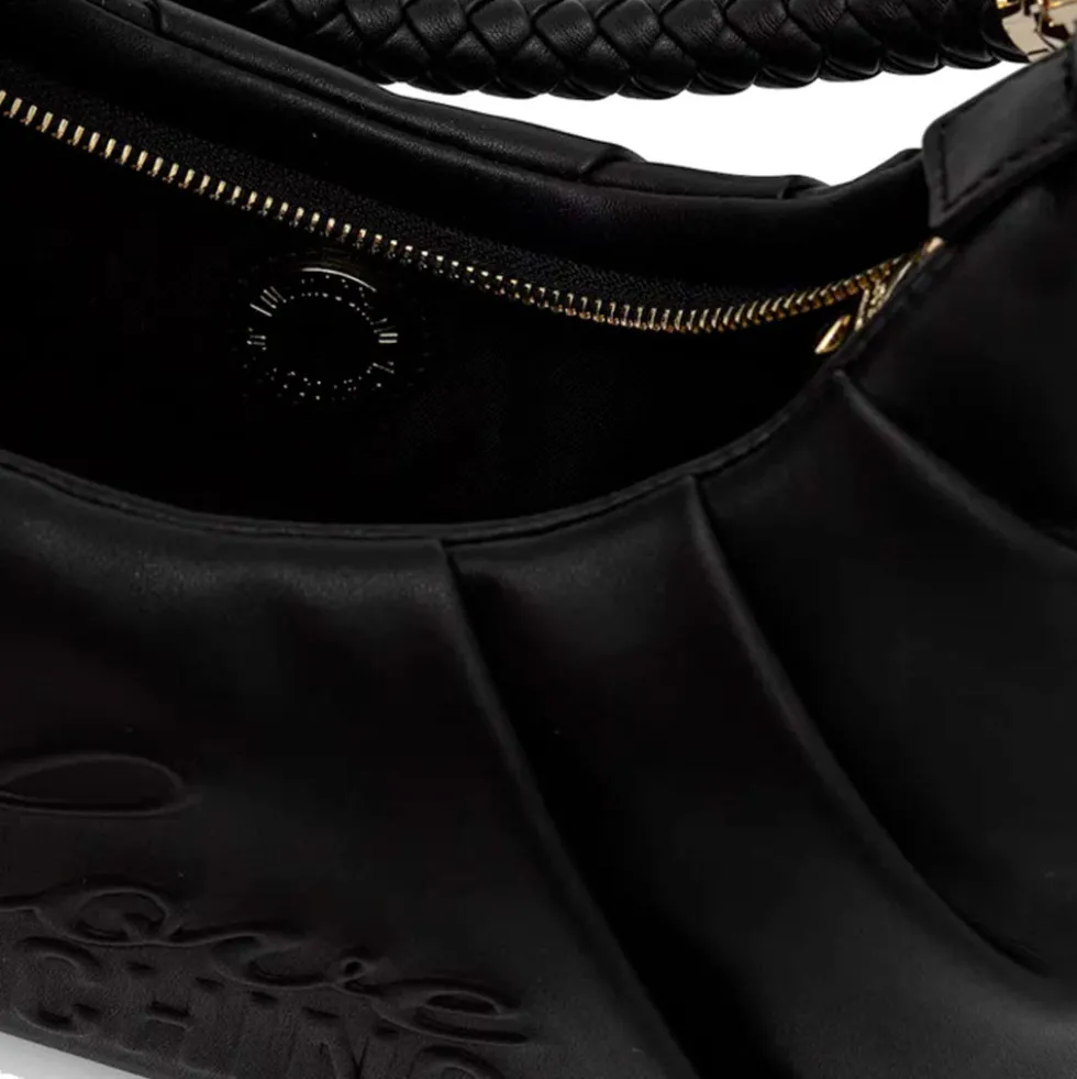 Borsa Donna Sottospalla LOVE MOSCHINO in Ecopelle Nera