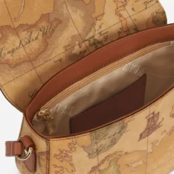 Borsa Donna Tracollina con Patta 1A Classe Alviero Martini linea Geo Classic E023